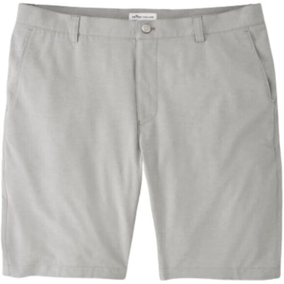 Peter Millar Shackleford Performance Hybrid Golf Short British Grey ( 40 )